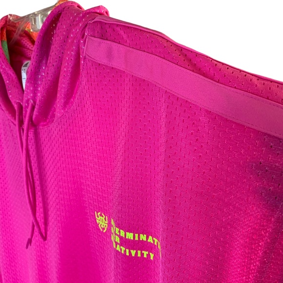 Adidas Mens Donovan Mitchell Shooter Hooded Mesh Sweatshirt Sz XL - Picture 6 of 9